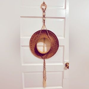 Macrame Hat Hanger